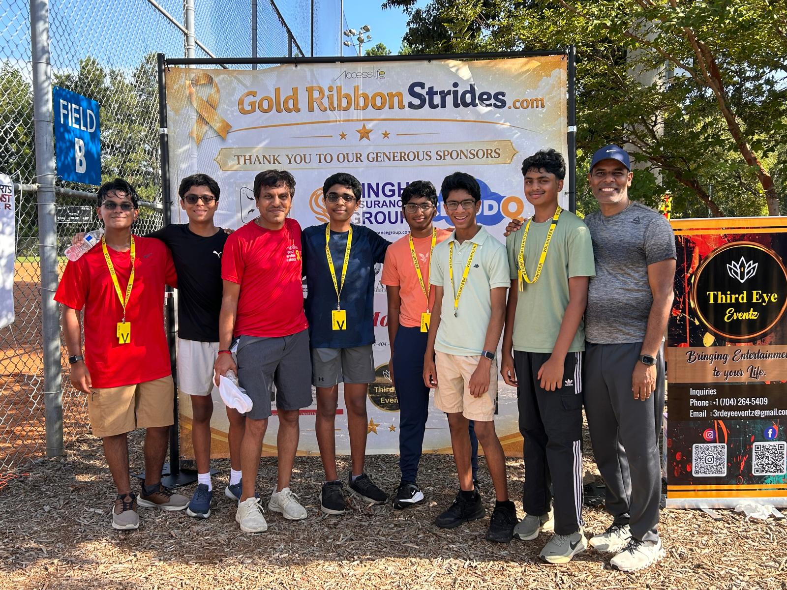 sMiles leaders at ALA Gold Ribbon Strides